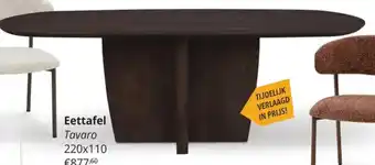 Eettafel Tavaro