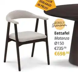 YGO Eettafel Matanza aanbieding