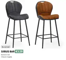 Crack Sirius bar aanbieding