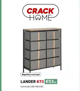 Crack Lander commode aanbieding