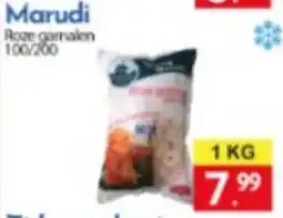 Tanger Markt Marudi Roze garnalen aanbieding