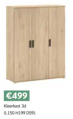 Crack Kleerkast 3d aanbieding