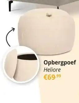 YGO Opbergpoef Heliore aanbieding