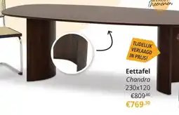 YGO Eettafel Chandra aanbieding