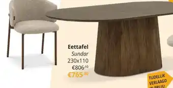 Eettafel Sundar