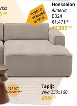 YGO Hoeksalon Almeria aanbieding