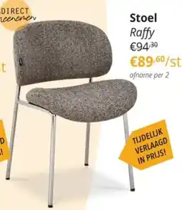 YGO Stoel Raffy aanbieding