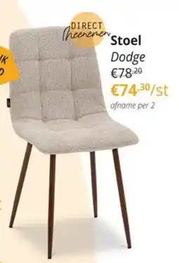 YGO Stoel Dodge aanbieding