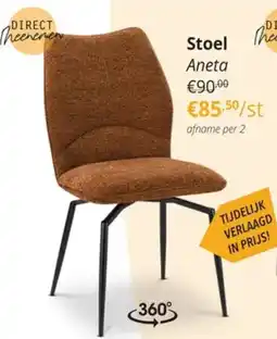 YGO Stoel Aneta aanbieding