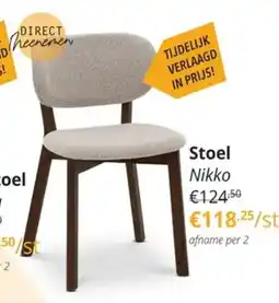 YGO Stoel Nikko aanbieding