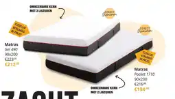 YGO Matras Gel 490 aanbieding