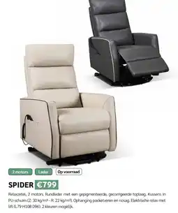 Crack Spider relaxzetel aanbieding