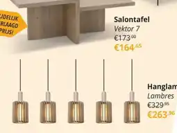 YGO Salontafel Vektor 7 aanbieding