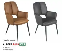 Crack Albert stoel aanbieding
