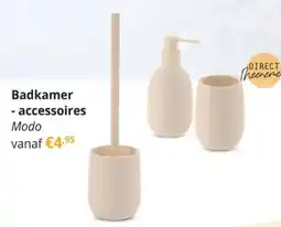 YGO Badkamer - accessoires Modo aanbieding