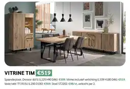 Crack Vitrine tim aanbieding