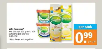 Albert Heijn Alle Campina aanbieding
