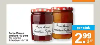 Albert Heijn Bonne Maman Confiture 750 Gram aanbieding