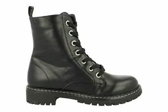 Berca Shoes Super Cracks Bottine Dames - Zwart aanbieding