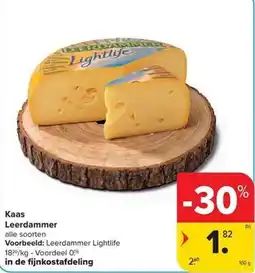Carrefour Market Kaas Leerdammer aanbieding