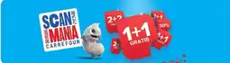 Carrefour Market 1+1 Gratis aanbieding