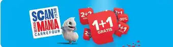 Carrefour Market 1+1 Gratis aanbieding