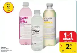 Carrefour Market Dranken Vitamin Well aanbieding
