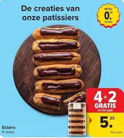 Carrefour Market Eclairs aanbieding