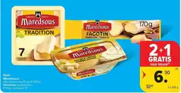 Carrefour Market Kaas Maredsous aanbieding