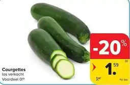 Carrefour Market Courgettes aanbieding