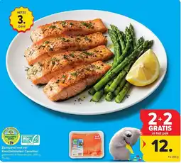 Carrefour Market Zalmpavé met vel aanbieding