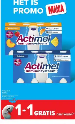 Carrefour Market Actimel Drinkyoghurt aanbieding