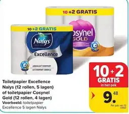 Carrefour Market Toiletpapier Excellence aanbieding