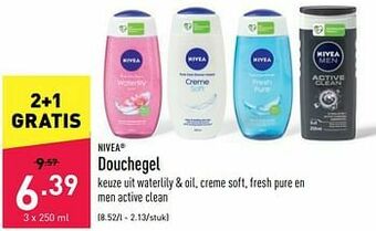 ALDI Douchegel aanbieding