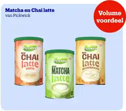 Bol.com Pickwick Matcha en Chai latte aanbieding