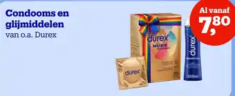 Condooms en glijmiddelen van o.a. Durex