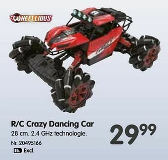 Fun R-c crazy dancing car aanbieding