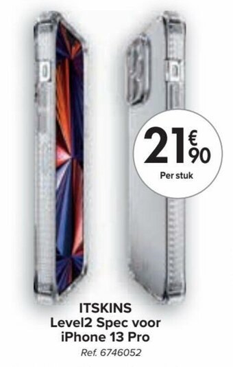 Carrefour ITSKINS Level2 Spec voor iPhone 13 Pro aanbieding