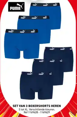 Trafic Set van 3 boxershorts heren aanbieding
