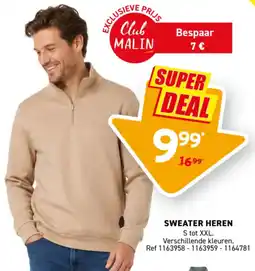Trafic Sweater heren aanbieding