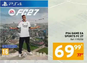 Ps4 game ea sports fc 27