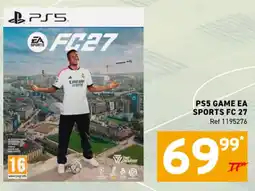 Trafic ps5 game ea sports fc 27 aanbieding
