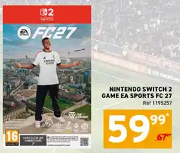 Trafic Nintendo switch Game EA sports FC 27 aanbieding