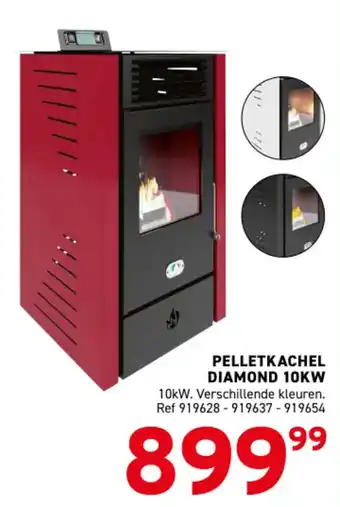 Pelletkachel diamond 10kw