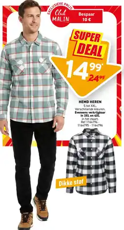 Trafic Hemd heren aanbieding