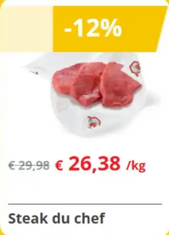 Steak du chef