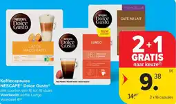 Carrefour Koffiecapsules Nescafe dolce gusto aanbieding