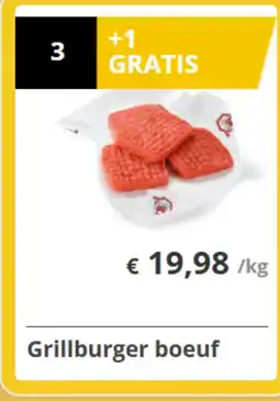 Renmans Grillburger boeuf aanbieding