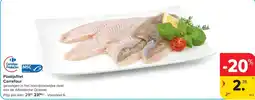 Carrefour Pladijsfilet Carrefour aanbieding