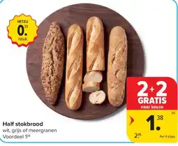 Carrefour Half stokbrood aanbieding